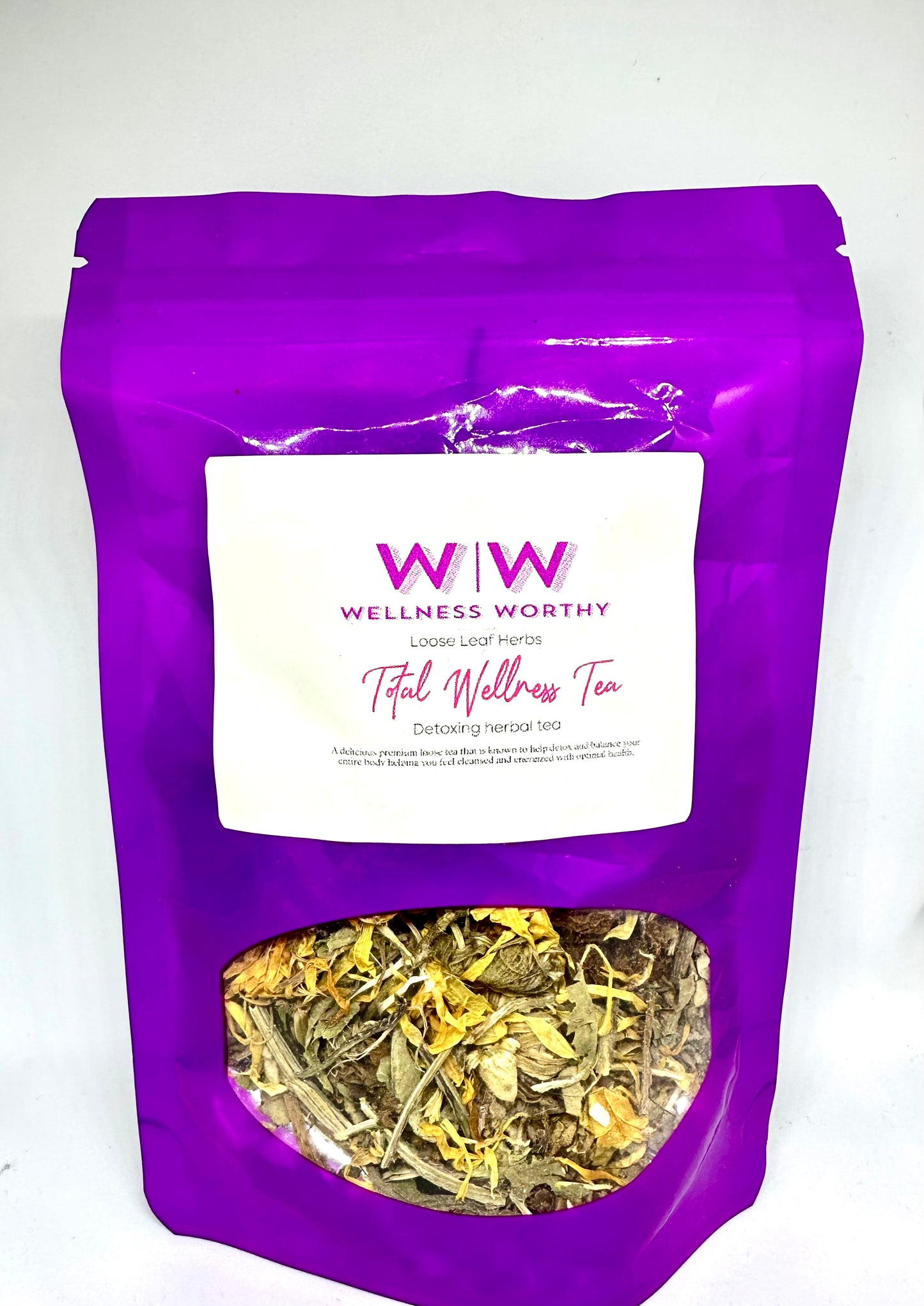 Immunity Support - Total Wellness Herbal Tea - Contains Natural Caffeine
