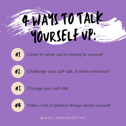 Reprogram the voice in your head with 4 tips 👇🏾