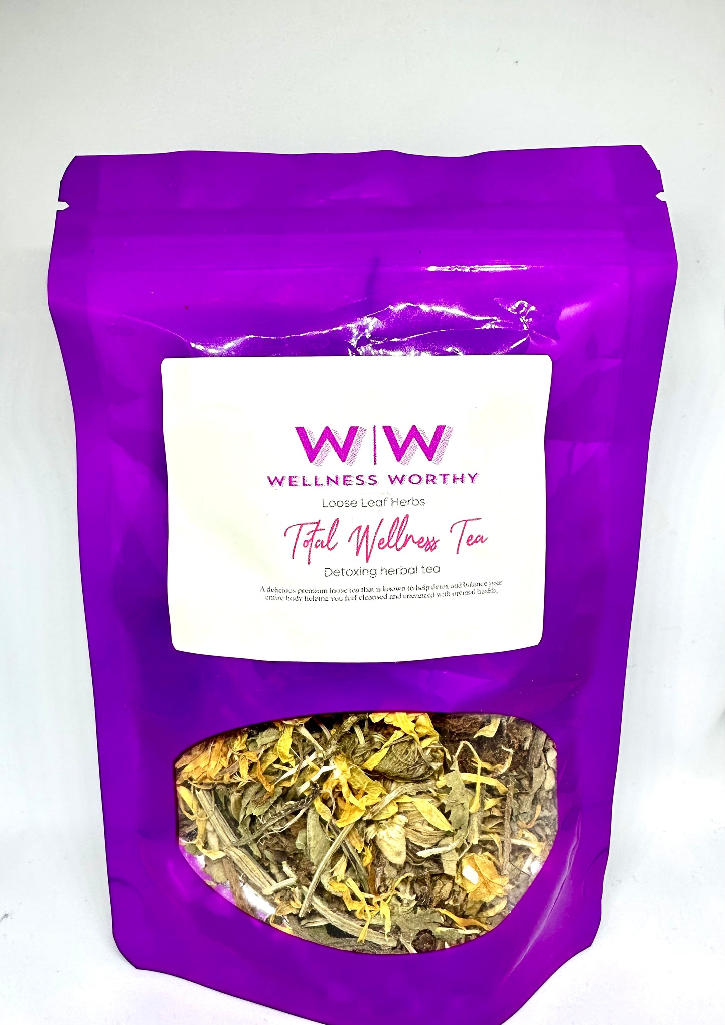 Immunity Support - Total Wellness Herbal Tea  - Contains Natural Caffeine